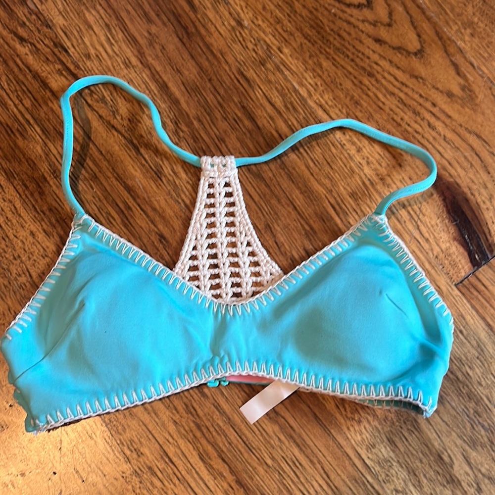 Victoria Secret Teal Bathing Suit- Small